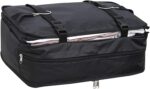 Ndola Portable Hanging Travel Shelves Packing Cubes For Suitcases Organizer Luggage Organizers, Carry On Closet, Black - Polyester, Clothing - Image 8