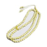 Tasbih Prayer Beads 99 Necklace Allah & Muhammad Engraved Islamic Rosary Muslim Islam Misbaha Tasbeeh Sibha 7mm (Beige) - Image 5