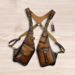 CALANDIS™ Underarm Shoulder Bag Pocket Organiser for Outdoors Costume Parties Festival Dark Brown | Backpacks, Bags & Briefcases | Mens Accessories - Image 4