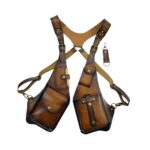 CALANDIS™ Underarm Shoulder Bag Pocket Organiser for Outdoors Costume Parties Festival Dark Brown | Backpacks, Bags & Briefcases | Mens Accessories - Image 8