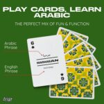 Arabic Lingo Playing Cards | Travel Flashcards | Learn Arabic Vocabulary in A Fun & Easy Way | 52 Essential Translations - Image 3