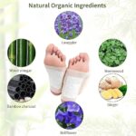 Weight Loss 1 Box Organic Health gold Foot Patch (gold Patch++) Remove Toxins Ginger Foot Detox Pads For Foot And Body Cleansing -15 Pair Packet (30 pcs) - Image 3