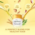 Medimix Total Care Shampoo 200 Ml (Pack of 2) for Men & Women | Minimize Hairfall, Fight Dandruff with Hair Conditioning | Infused with 9 Herbal Ingredients - Image 4