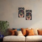 Decor Smart Wooden Islamic Allah Muhammad Wall Hanging Home Decor Spiritual Decoration for Living room | Decorative Arabic Calligraphy Dua Art | Premium Religious Interior Accent Panel (DWA_9223) - Image 3