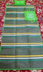 Hajj and umrah Mat with Inflatable Pillow/Hajji Mat/Chatai/Travelling Pocket Friendly Mat/Multicolor/Assorted Colours and Designs/(Pack of 1) - Image 3