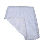 JWH Box Enterprises Soft Woolen Pooja Aasan Prayer Mat (White, Small 24 × 21 Inch) - Image 5