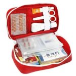 Travel Medicine Pouch Emergency First Aid Kit Box Organizer with Medicine Pocket Empty Bag for Travelling, Car, Home, Office- Storage Bag (Multi color- 1 pc) - Image 3