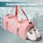KARRIER Multi-Function Large Capacity Weekend/Gym/Travel Bag, Multipurpose/Large/Water-Resistant/Spacious/Premium/Stylish/Unisex Carry-on Travel Bag - Image 5