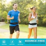 CRAFTYVIBE Running Waist Belt Bag for Men & Women | Adjustable Sports Waist Pouch with Zipper | Mobile Phone Holder for Running, Jogging, Gym, Cycling & Travel | Black - Image 7