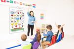 Set of 2 Action Words and Arabic Alphabet (Arabic) Early Learning Educational Charts for Kids | 20"X30" inch |Non-Tearable and Waterproof | Double Sided Laminated | Perfect for Homeschooling, Kindergarten and Nursery Students - Image 6
