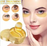 24k Gold Under Eye Patches (60 PCS) eye mask, Collagen Skin Care Products, Eye Patches for Puffy Eyes masks for dark circles, Wrinkles and puffiness, Revitalises and Refreshes Your Skin - Image 3