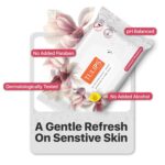 Tulips Refreshing Wet Wipes with 3 different fragrances, (3 Pack) Daily face cleansing wet wipes I Wet Tissue for face I Alcohol and Paraben free I For All skin type - Image 4