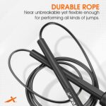 Vector X Lightweight Jump Rope for Fitness and Exercise - Adjustable Jump Ropes with Plastic Handles - Tangle-Free Skipping Rope for Crossfit, Gym, Cardio and Endurance Training - Jumping Rope - Image 5