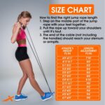 Vector X Lightweight Jump Rope for Fitness and Exercise - Adjustable Jump Ropes with Plastic Handles - Tangle-Free Skipping Rope for Crossfit, Gym, Cardio and Endurance Training - Jumping Rope - Image 7