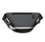 WILDHORN Men’s PU Leather Crossbody Sling Bag with Large Capacity, Adjustable Belt & Zipper Closure for Daily Use, Hiking & Outdoor Activities (Grey) - Image 4