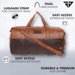 Fur Jaden 25L Travel Duffle Bag for Weekend Trip Cabin Luggage and Gym Sports Duffle for Men and Women - Image 4