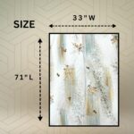 Scarf Woman Floral Print Premium Mal Mal Textured Cotton Scarves with Tassels | Hijab Scarf | Headscarf | Neck Scarf | Stoles | Wraps | Size 71" L x 33" W - Image 3
