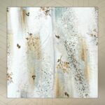 Scarf Woman Floral Print Premium Mal Mal Textured Cotton Scarves with Tassels | Hijab Scarf | Headscarf | Neck Scarf | Stoles | Wraps | Size 71" L x 33" W - Image 6