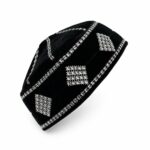 FAIZON Muslim Namaz Prayer Kids Cap for All Day Namaz Wear Blessed Kufi Cap | Gift Set for Others Hadia | Perfect & Stylish | Kabaa Design | (Black with Stone) - Image 4