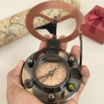 Personalized Sundial Compass with Wood Box Brass Nautical Birthday Gift for Your Loved Ones - Image 4