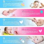 SEAHAVEN 10 Pcs Baby Grooming Baby Healthcare Kit Newborn Baby Care Accessories Baby Health Care Set Baby Nail Clipper Scissors Hair Comb Brush Nose Cleaner Safety for Toddler Infant Nursing Grooming - Image 4