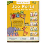Pick and Paint Coloring Activity Book For Kids: Zoo World - Image 3