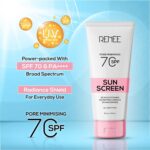 RENEE Pore Minimizing Sunscreen SPF 70 With 2% Niacinamide, 2% Peptide & 3% Multivitamins, 50Ml - Image 3