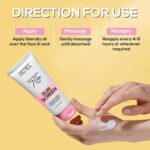 RENEE Pore Minimizing Sunscreen SPF 70 With 2% Niacinamide, 2% Peptide & 3% Multivitamins, 50Ml - Image 6