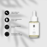 MIWI 10% Vitamin C serum for oily skin with 5% Niacinamide, 2% Kojic Acid & Rice Water | Brightening & Pigmentation Serum for Glowing Skin | Unisex Serum | Korean Skincare Inspired | 30 ml - Image 4