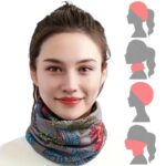 Hijab Caps for Women, Floral Print Chemo Cap Slouchy Beanie Cap for Women, Head Scarf Fashion Skull Dwarf Hats Head Scarf for Women, - Image 3