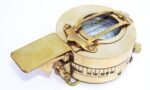 Alpha Kart Military Polish Engineer Directional Compass North Arrow Floating Metal Dial/Lensatic Compass for Outdoor Camping and Exploration (Black) - Image 5