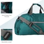 Travalate Polyester 45 L Multi Pocket Ultra Light Travel Duffle Bag Organizer for Men and Women (Turquoise Blue, 20 X 18 X 11 Inch) - Image 7