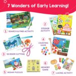 Smartivity Montessori Based Busy Box for 3,4,5 Years Old Unisex I 7in1 Preschool Learning Activity Kit for Toddlers 3-6|Birthday Gift for Kids|Educational Toy Vocabulary,Fine Motor Skill,Multicolor - Image 4