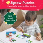 Smartivity Montessori Based Busy Box for 3,4,5 Years Old Unisex I 7in1 Preschool Learning Activity Kit for Toddlers 3-6|Birthday Gift for Kids|Educational Toy Vocabulary,Fine Motor Skill,Multicolor - Image 6