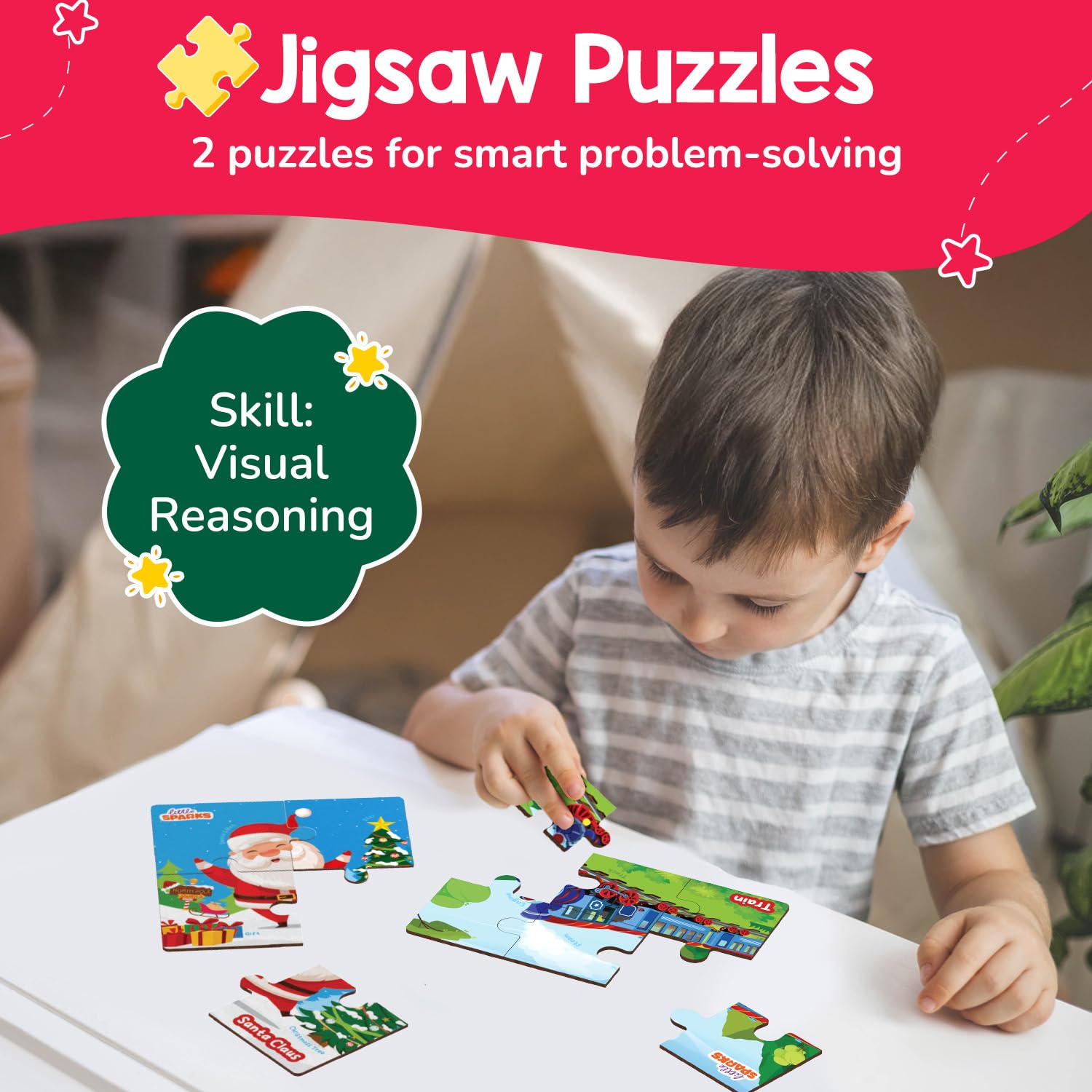 Smartivity Montessori Based Busy Box for 3,4,5 Years Old Unisex I 7in1 Preschool Learning Activity Kit for Toddlers 3-6|Birthday Gift for Kids|Educational Toy Vocabulary,Fine Motor Skill,Multicolor - Image 6