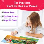 Smartivity Montessori Based Busy Box for 3,4,5 Years Old Unisex I 7in1 Preschool Learning Activity Kit for Toddlers 3-6|Birthday Gift for Kids|Educational Toy Vocabulary,Fine Motor Skill,Multicolor - Image 8