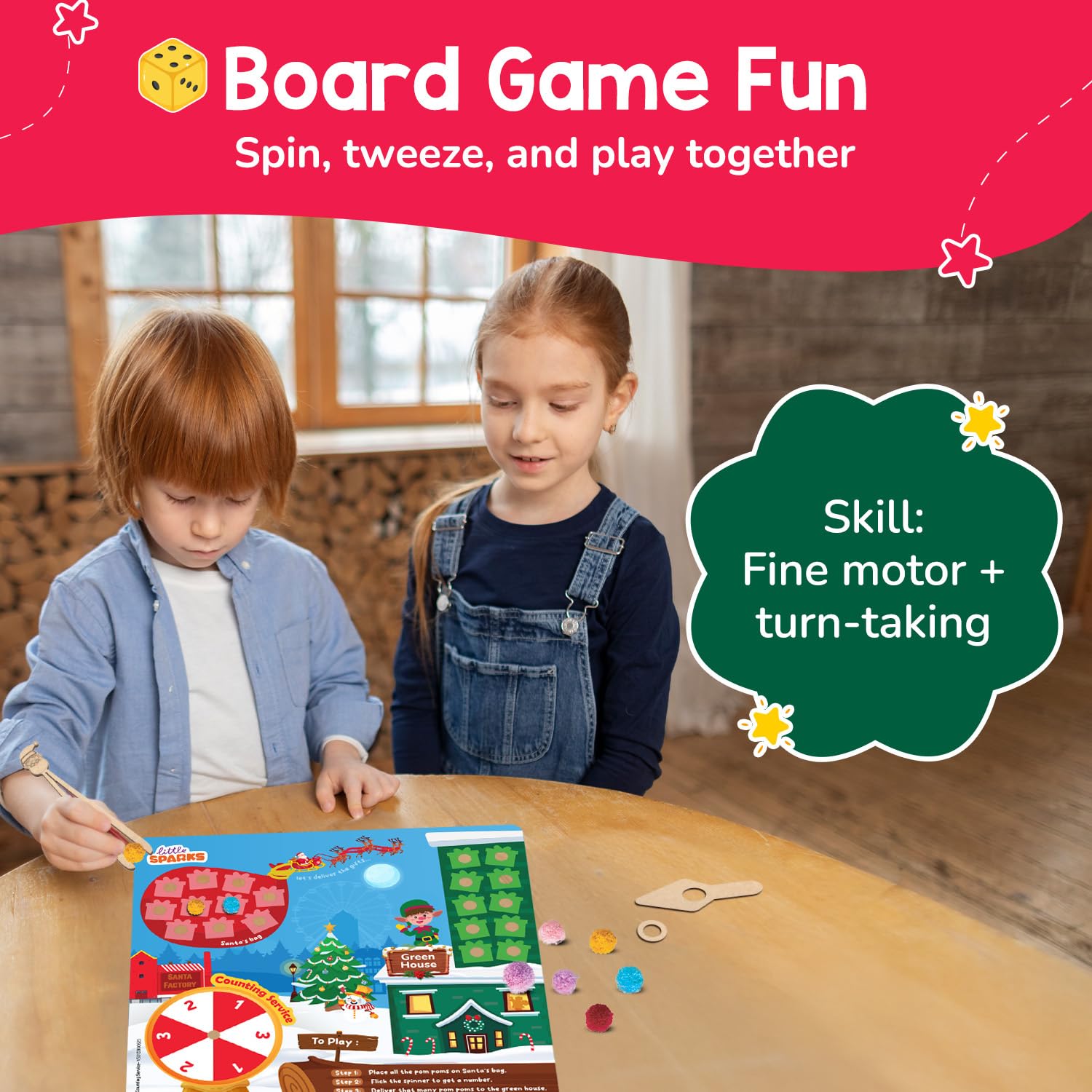 Smartivity Montessori Based Busy Box for 3,4,5 Years Old Unisex I 7in1 Preschool Learning Activity Kit for Toddlers 3-6|Birthday Gift for Kids|Educational Toy Vocabulary,Fine Motor Skill,Multicolor - Image 9