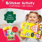 Smartivity Montessori Based Busy Box for 3,4,5 Years Old Unisex I 7in1 Preschool Learning Activity Kit for Toddlers 3-6|Birthday Gift for Kids|Educational Toy Vocabulary,Fine Motor Skill,Multicolor - Image 11