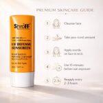ShroFF Vitamin C Skincare Combo with SPF 50 Sunscreen, Face Serum, Face Wash and Skin Toner for Glowing Skin, All Skin Types - Image 6