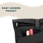 Assembly Oblique Crossbody Sling Bag for Men & Women, Compact Travel & Daily Use Bag with Phone Pocket, Passport Pocket, Adjustable Strap and Organiser - Image 4
