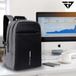 FUR JADEN Anti Theft Number Lock Backpack Bag with 15.6 Inch Laptop Compartment, USB Charging Port & Organizer Pocket for Men Women Boys Girls - Image 8