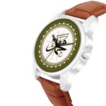 Talgo Analog Round Islamic Muslim Dial Muhammad Design Stylish Strap Classic Design Fancy Wrist Watch for Men and Boys, Pack of 1 - MUHAMMAD-J16-SIL - Image 3