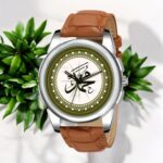 Talgo Analog Round Islamic Muslim Dial Muhammad Design Stylish Strap Classic Design Fancy Wrist Watch for Men and Boys, Pack of 1 - MUHAMMAD-J16-SIL - Image 4