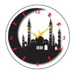 Wooden Islamic Designer Wall Clock, Two Layer of Board Look 3D for Living Room, Bed Room etc. 004 - Image 5