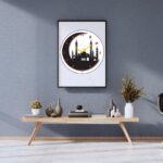 Wooden Islamic Designer Wall Clock, Two Layer of Board Look 3D for Living Room, Bed Room etc. 004 - Image 6