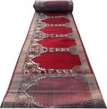Washable ZANAMAZ Prayer Carpet for MASJID (Mosque) & Gallery Carpet with 0.5 INCH Thickness (Size-4X75 Feet) - Image 3