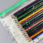 Mustar 10 pcs A5 Size Zipper File Bags, Zippered Plastic Poly Envelope, Transparent Zip PVC Pouch Document Filing Folder, Invoice Bill Zipper Bag Pencil Pouch Bag,5 Assorted - Image 6