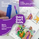 Reusable Magic Water Coloring Book For Kids, Educational Fun Time for Kids, Mess-Free Art with Quick Dry Technology (Jungle Theme | 4 Reusable Coloring & Activity Boards | 1 Refillable Water Pen) - Image 6