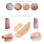 Gel Heel Protectors Silicone Foot Moisturizing Socks for Heel Crack Relief Foot Care Dry Cracked Heels Men Women Full Length - Image 4