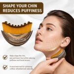 Facial Brush for Lymphatic Massage, Contour Face Brush for Jawline Definition, Dry Brush for Face Sculpting, Soft Bristle Face Shaper Tool for Daily Skincare Routine - Image 3
